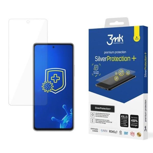 3MK Silver Protect Plus Hærdet glas Galaxy A53 5G Silver