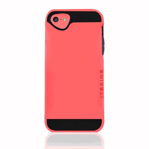 ITSkins Evolution Skal till Apple iPhone 5C (Magenta) + Skärmskydd Rosa