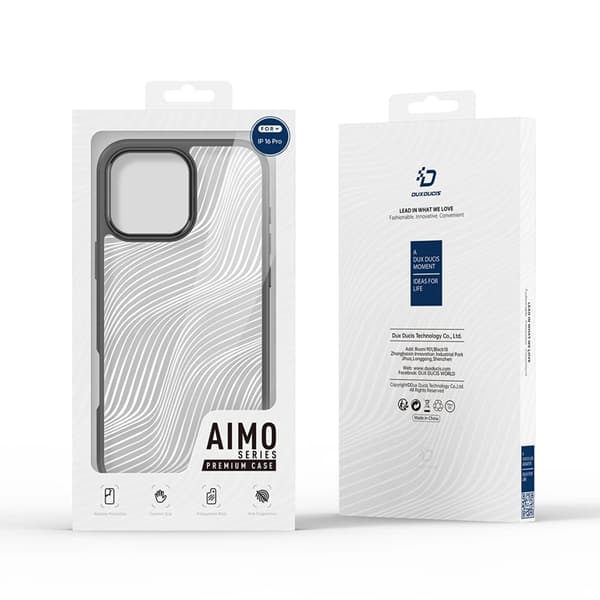 Dux Ducis Mobilskal till iPhone 16 Pro Max Aimo - Svart Svart
