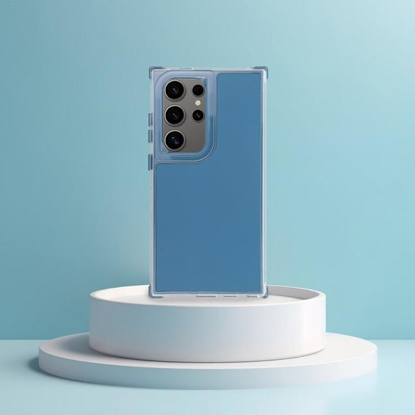 Telefontaske til Galaxy A05s Matrix - Blå Blå