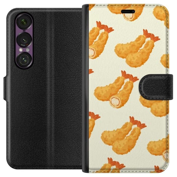 Plånboksfodral till Sony Xperia 1 VII med Räkor