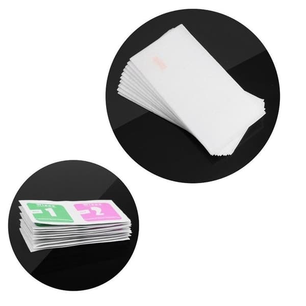 [10-Pack] Xiaomi Redmi Note 12 4G/5G Härdat glas Skärmskydd - Clear Svart