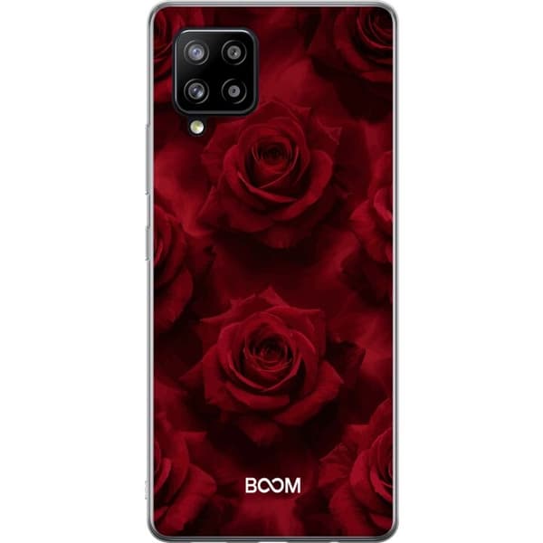 Mobilskal till Samsung Galaxy A42 5G med Crimson Rose