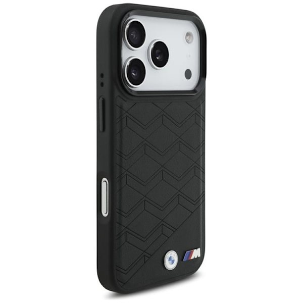 BMW telefontaske til iPhone 17 Pro MagSafe M Shape Logo - Sort Svart