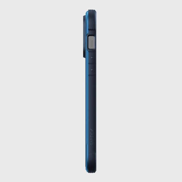 Raptic iPhone 14 Pro Skal Magsafe X-Doria Shield Armored - Blue Svart