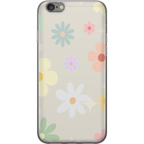 Mobilcover til Apple iPhone 6s med falmende blomster