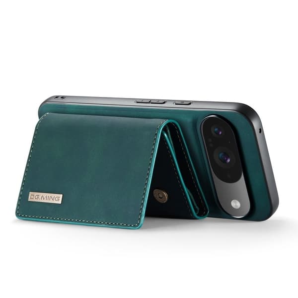 DG.MING M1 Series Mobilskal till Google Pixel 9 Pro Kickstand Grön