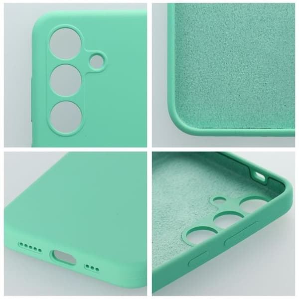 Telefontaske til Galaxy A36 5G Silikone 2mm - Mint Grön