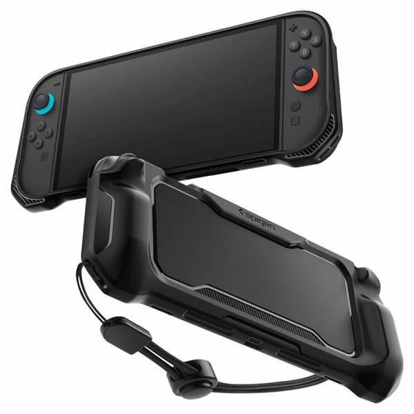 Spigen Nintendo Switch 2 Skal Rugged Armor - Matt Svart Svart