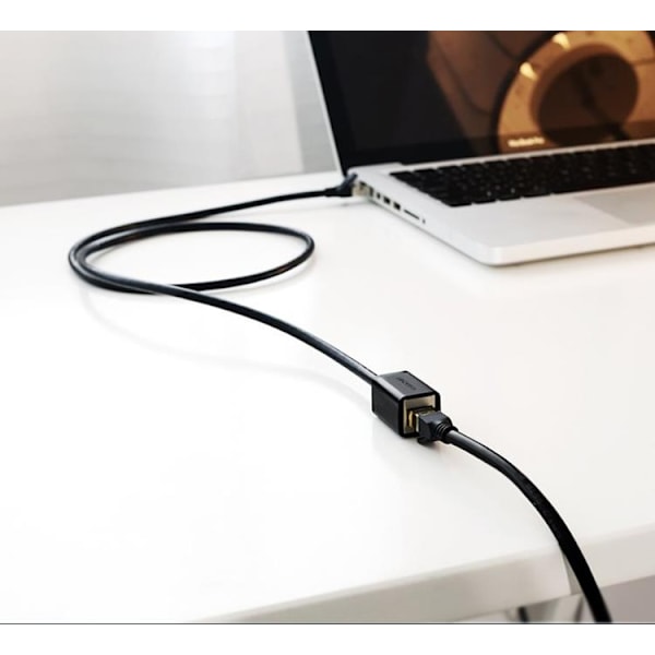 Ugreen RJ45 Förlängning Ethernet Cat 6 FTP Kabel 3m - Svart