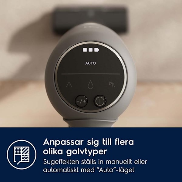 Electrolux Skaftdammsugare EP71AB14UG Urban - Grå Grå