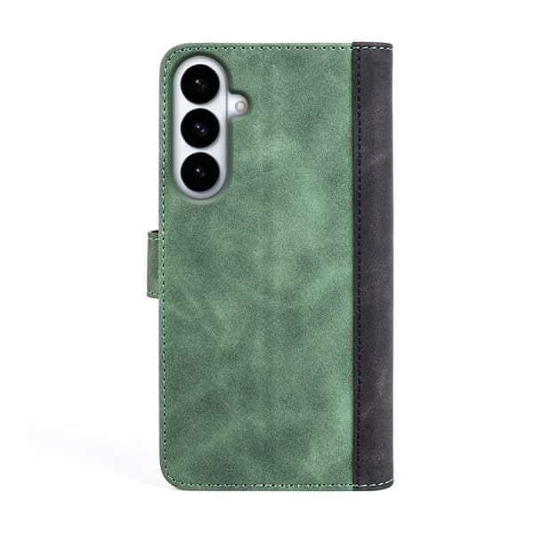 Plånboksfodral för Samsung Galaxy S26 Plus Konstläder - Grön