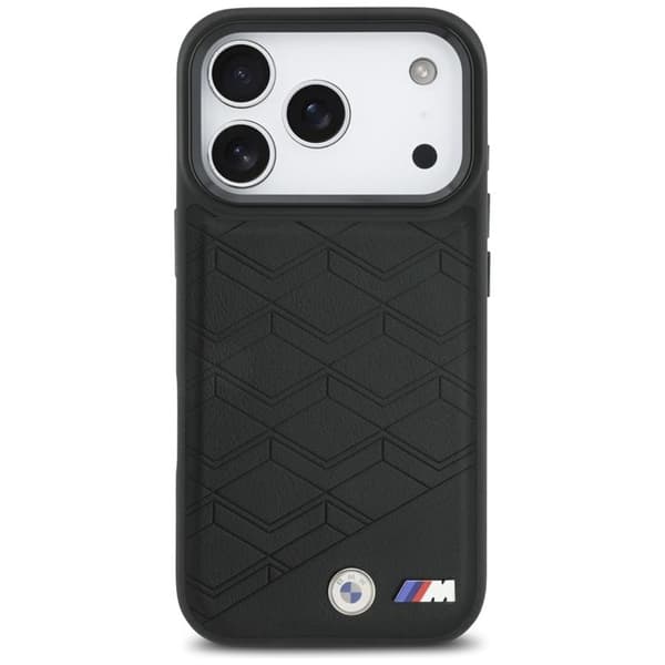 BMW telefontaske til iPhone 17 Pro MagSafe M Shape Logo - Sort Svart