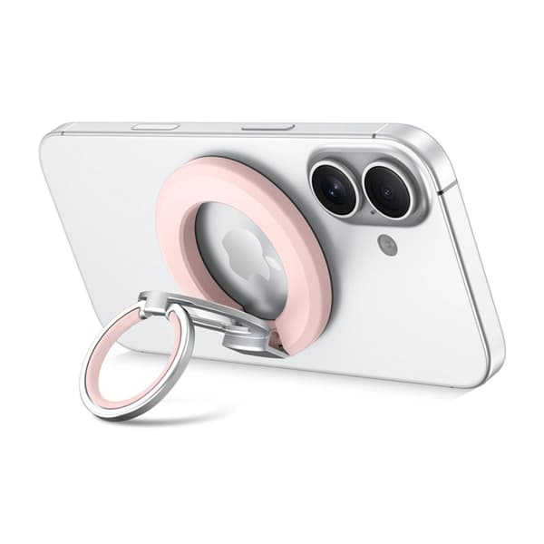 Tech-Protect Magsafe Magnetic Phone Ringhållare - Baby Rosa Rosa