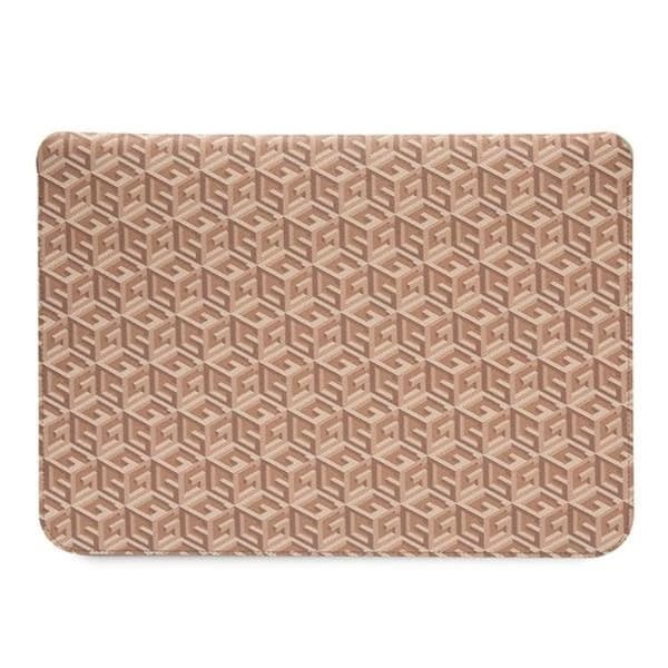 Guess Computer Sleeve 16'' GCube Stripes - Brun Brun