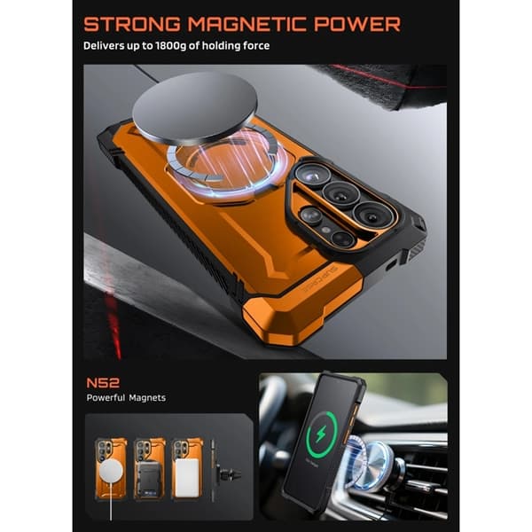 SupCase Mobilskal Til Galaxy S26 Ultra Magsafe UB Grip Orange
