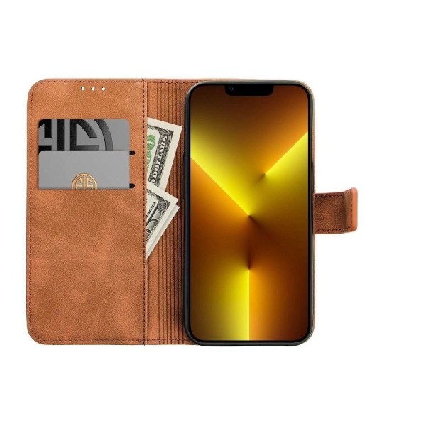 Galaxy A52s/A52 5G/A52 4G Wallet Case Forcell Tender Ruskea