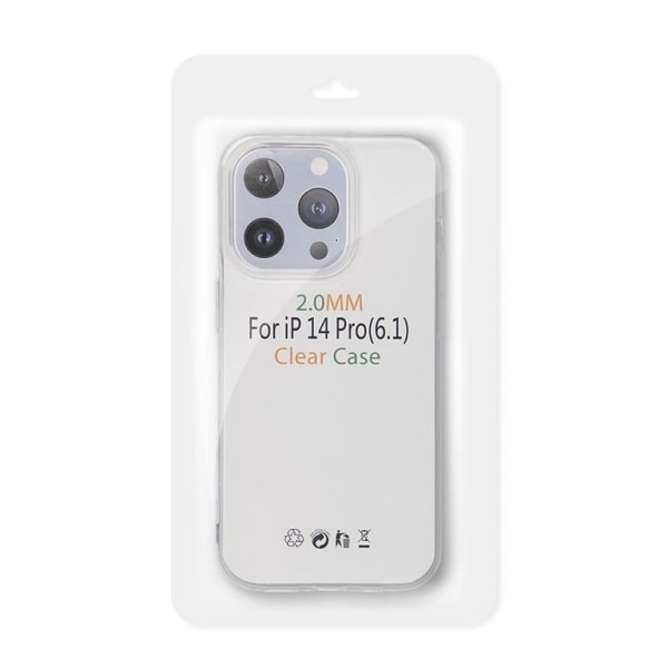 iPhone 11 Pro Max -kuori 2 mm (kameran suojaus) - Kirkas