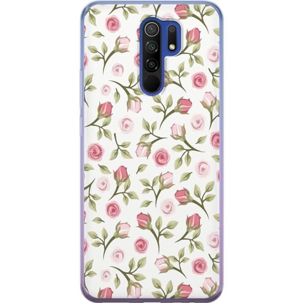 Mobilcover til Xiaomi Redmi 9 med Blomstermotiv
