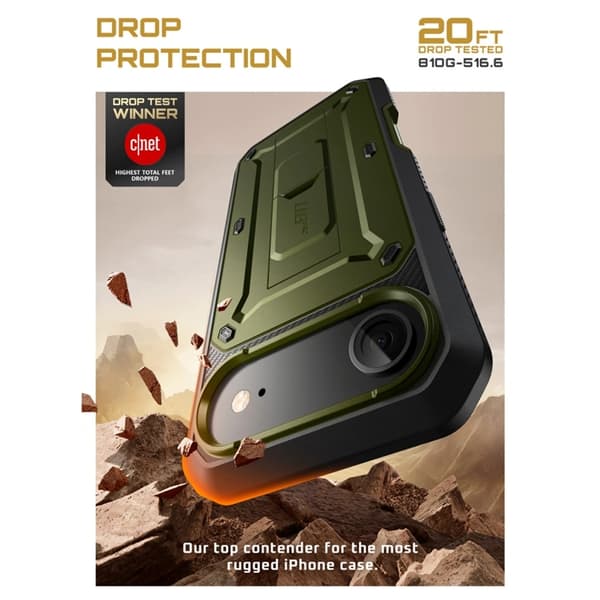 Supcase Telefontaske til iPhone Air UB Pro - Grøn Grön