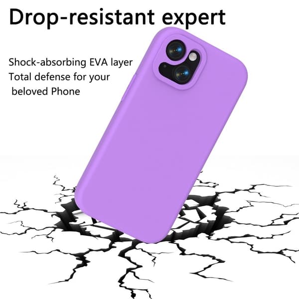 Mobilskal till iPhone 14/13 Shockproof EVA - Lila Lila