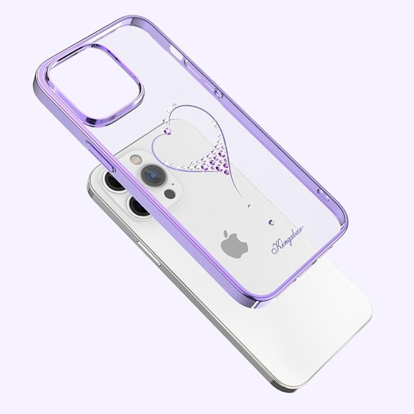 Kingxbar iPhone 14 Plus Skal Wish - Lila Crystals