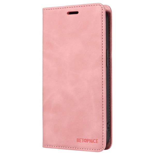 BETOPNICE 003 för Xiaomi 14 Pro Plånboksfodral Konstläder - Rosa