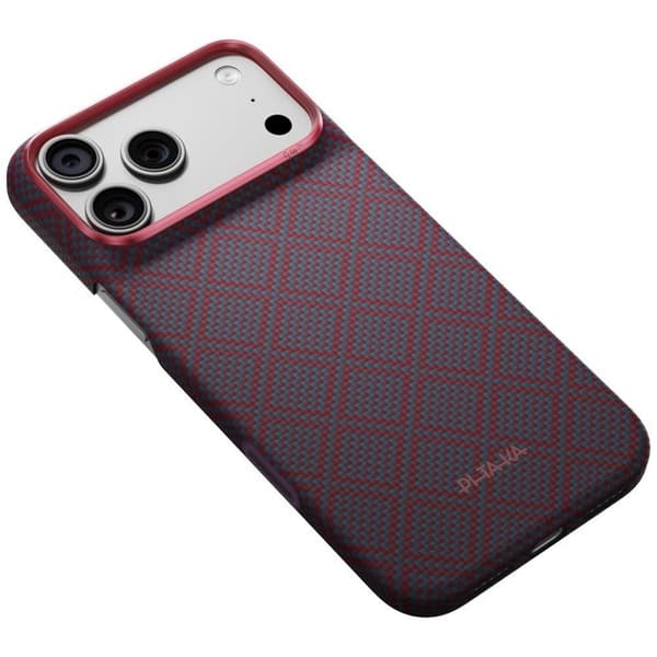 PITAKA Mobilskal För iPhone 18 Pro Max/17 Pro Max Magsafe Edge Argyle