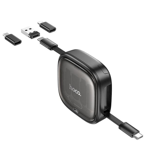 Hoco All-in-One Udtrækkelig 60W 0.95m U140 - Sort Svart