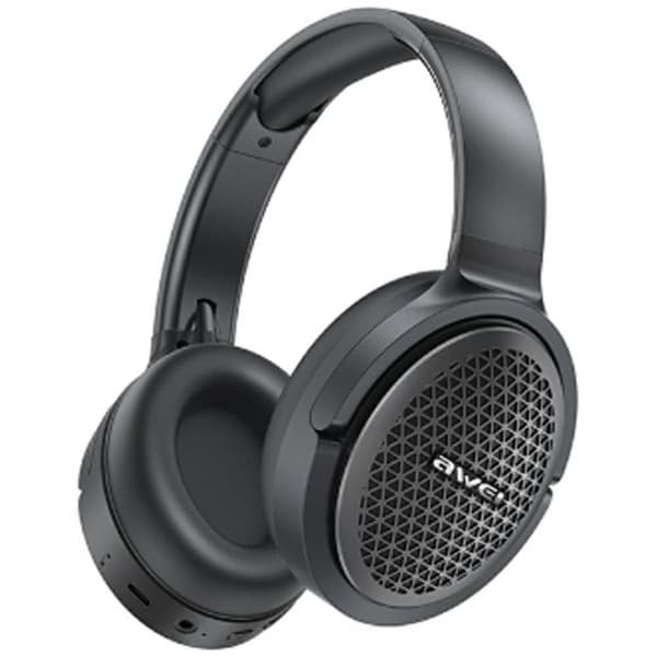 Awei Over-Ear Trådløse Hovedtelefoner Bluetooth ANC AT78 - Sort Svart