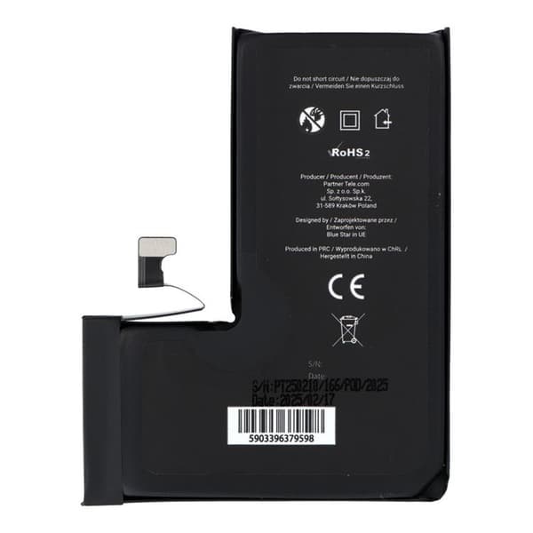 Blue Star iPhone 15 Pro Batteri 3274 mAh HQ