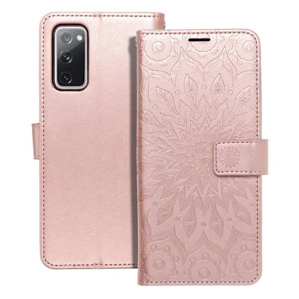 Galaxy S20 FE Plånboksfodral Forcell Mezzo - Rosé- Guld Guld