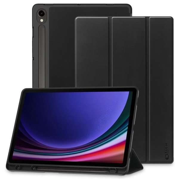 Tech-Protect Galaxy Tab S9 FE Case SC Pen - vaaleanpunainen