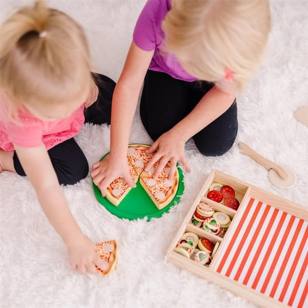 MND Food Play Wooden Pizza