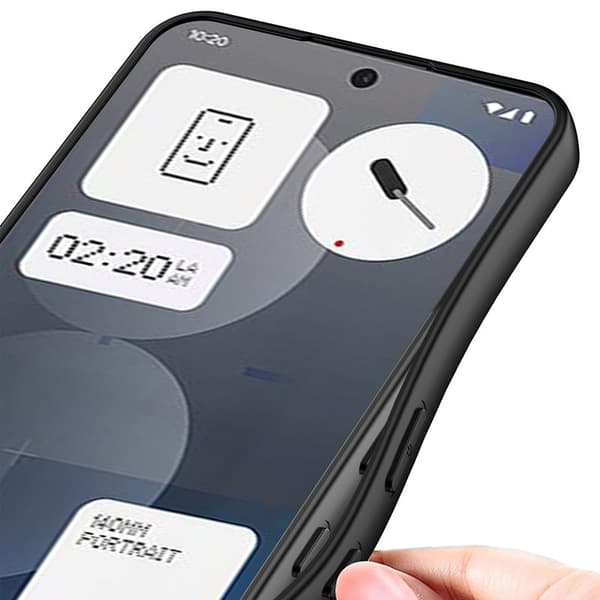GKK For Mobilskal till Nothing Phone (3a) Pro - PU + TPU + PC - Vit