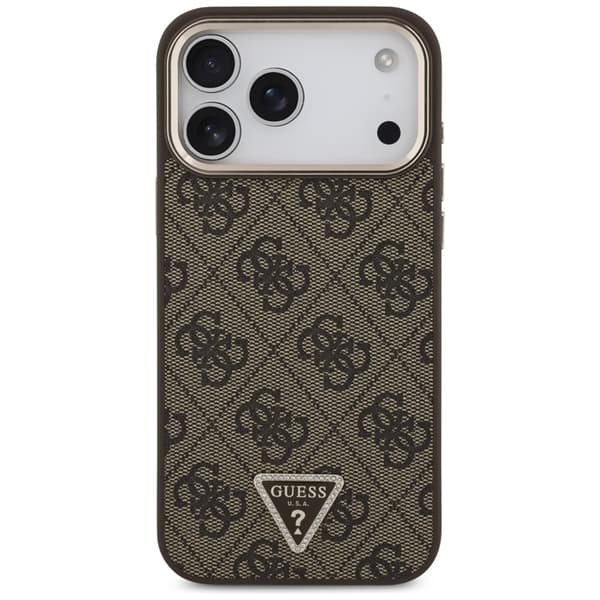 Guess iPhone 18 Pro Max/17 Pro Max Mobilskal MagSafe 4G Triangle Logo