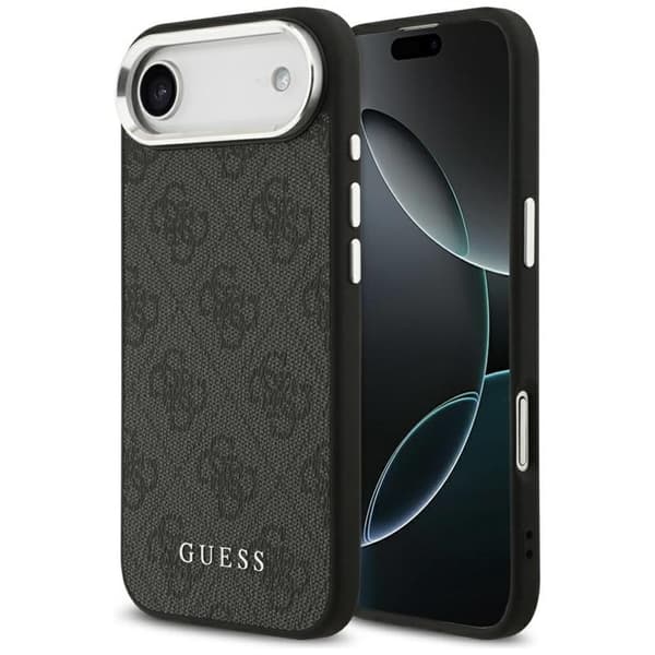 Guess Telefontaske til iPhone Air MagSafe 4G Classic Logo - Sort Svart