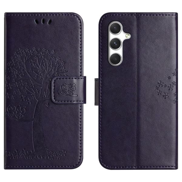 Plånboksfodral för Samsung Galaxy S26 Plus Konstläder - Mörkblå