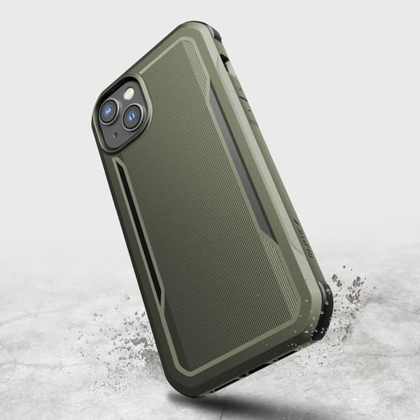 Raptic iPhone 14 Skal Magsafe Fort Armored - Grön Grön