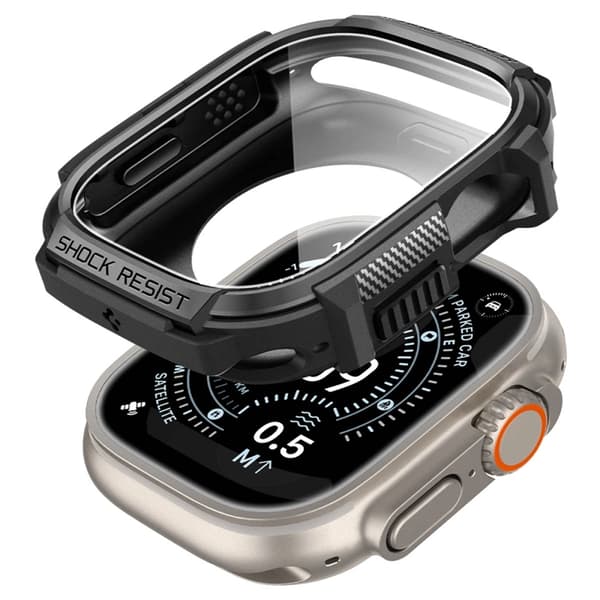 Spigen Skal för Apple Watch Ultra 1/2/3 (49mm) Rugged Armor