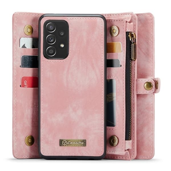CASEME 008-Series Mobilskal för Samsung Galaxy A52 4G/5G - Rosa