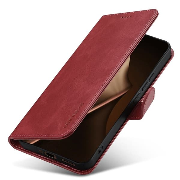 LC.IMEEKE Xiaomi 15T Pro Plånboksfodral Konstläder - Rosa
