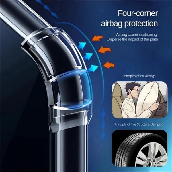 WANLONFENG Samsung Galaxy S26 Plus Skal TPU WL3 Series - Transparent