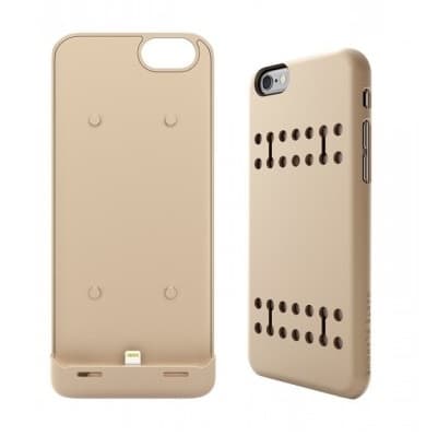Boostcase Hybrid Power Case 2700 mAh till Apple iPhone 6(S) Plus - Guld Yellow