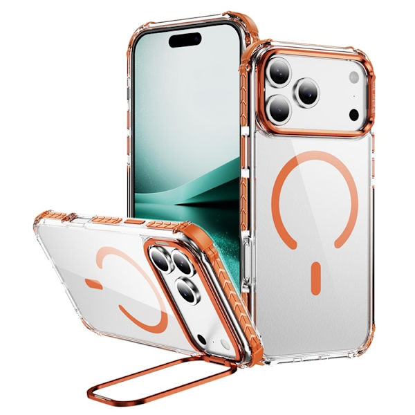 Mobilskal till iPhone 17 Pro MagSafe Kickstand - Orange Orange