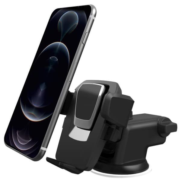 Dash & Vindruta Bilhållare Mount - Svart Black