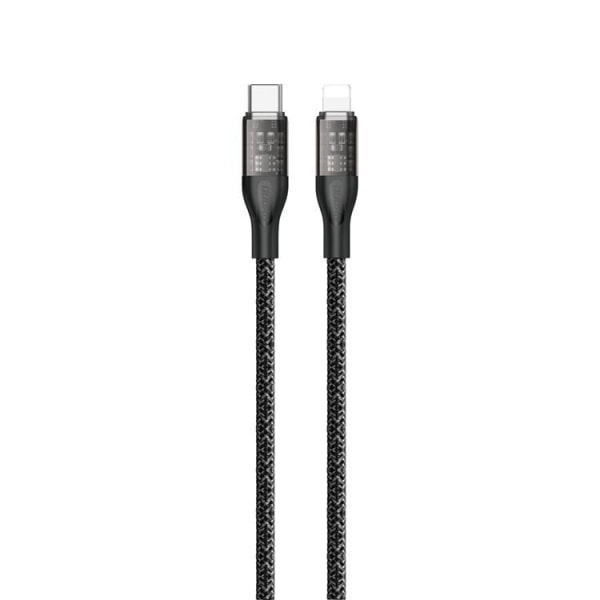Dudao Fast USB-C til Lightning-kabel 30W 1m - Grå
