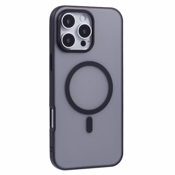 X-LEVEL Mobilskal till iPhone 16 Pro Magnetiskt PC+TPU Svart