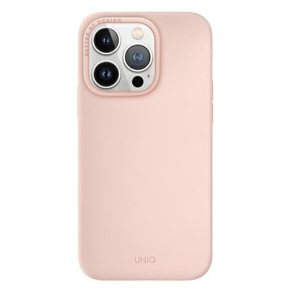 Uniq iPhone 14 Pro Max Mobiskal Magsafe Lino Hue - Rosa Rosa