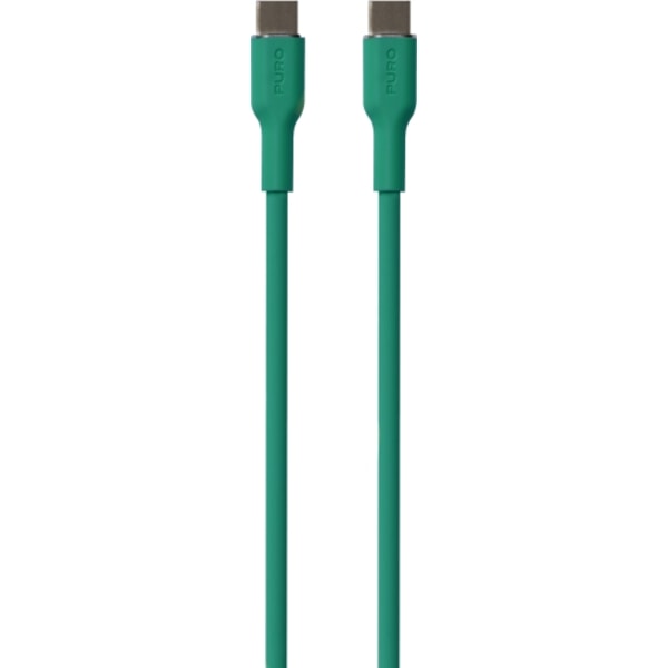 Puro USB-C till USB-C Kabel Icon Soft - Grön